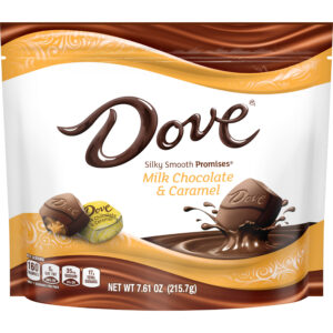 Dove Promises, Caramel And Milk Chocolate Candy, 7.61 Oz.