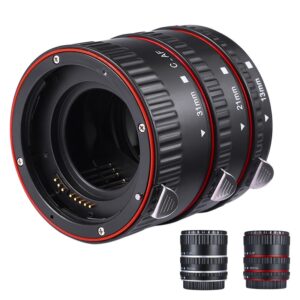 Auto Macro Extension Focus Tube EF-S Lens Durable Macro 13/21/31MM For Canon Camera EF Mount Lenses Autofocus High Quality (Canon RF)