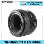 YONGNUO YN 50mm f/1.8 AF Lens YN50mm Aperture Auto Focus Lenses For Nikon D3100 d5000D 5500 D3400 DSLR Cameras Perfect Picture (Nikon)