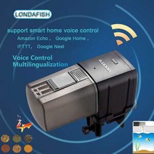 Aquarium fish tank intelligent Wi-Fi fish feeder automatic feeder app timer quantitative control