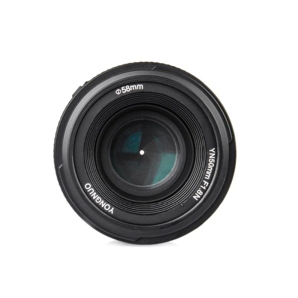 YONGNUO YN 50mm f/1.8 AF Lens YN50mm Aperture Auto Focus Lenses For Nikon D3100 d5000D 5500 D3400 DSLR Cameras Perfect Picture (Nikon)