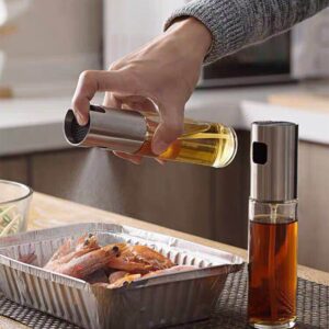 Barbecue Spray Oil Bottle Glass Oil Pot BBQ Baking Vinegar Spray Tank Oil Vinegar Dispenser Kitchen Cooking Tool Accessories New