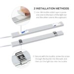 Hand Sweep Switch LED Under Cabinet Kitchen Light Bedroom Wardrobe Closet Night Lights 30/40/50cm LED Bar Light Cocina Home Lamp