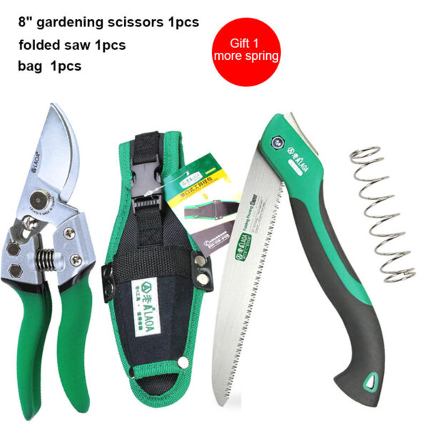 LAOA Camping Foldable Saw Portable Secateurs Gardening Pruner 10 Inch Tree Trimmers  Camping Tool for Woodworking Saw Trees