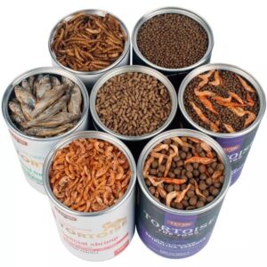 YEE Turtle Tortoise Reptile Food Feed Sticks Granules Dried Fish Shrimp Mealworm Aquarium Fish Food