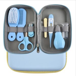 Baby Health Care Kit Newborn Nail Kit Grooming Brush Thermometer Clipper Scissor Multifunction Kids Toiletries Kit Baby Care