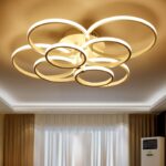 New led Chandelier Lights For Living Room Dining Kitchen Bedroom  Home Modern Rectangle Ceiling Lamp Lighting Fixtures